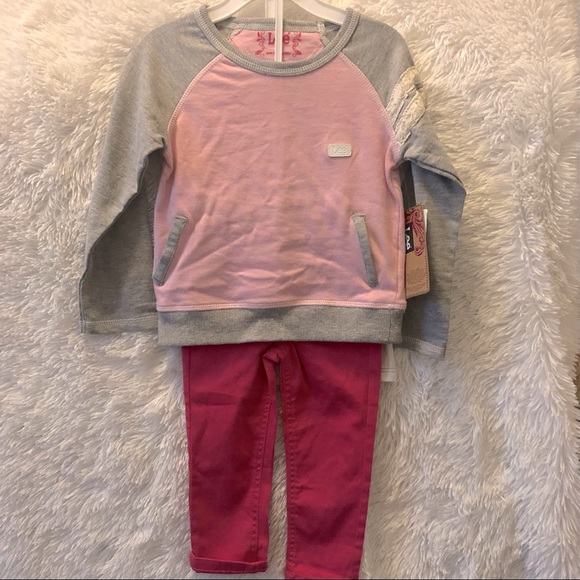 Lee Kids Girls 3pc Set 24mths - Picture 2 of 2